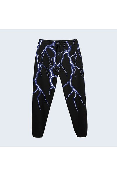 Shout Παντελόνι Jogger Unisex Lightning Limited Edition Oversize