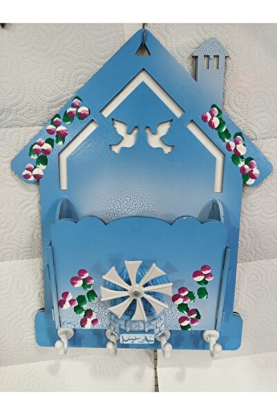 MaviDüşHediyelik Posta Kutusu Anahtarlık