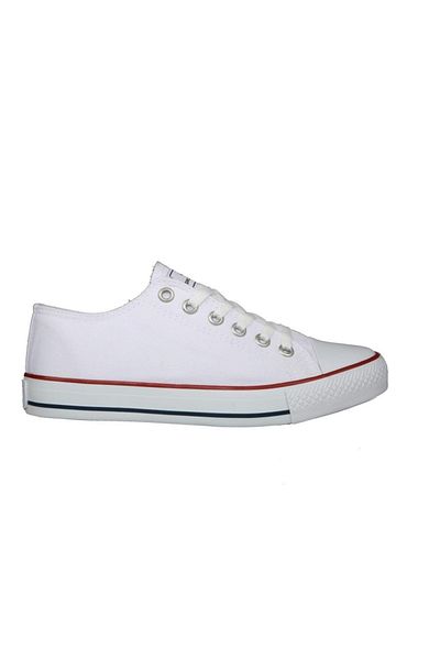 M.P. Unisex White Canvas - Mp 221-1842