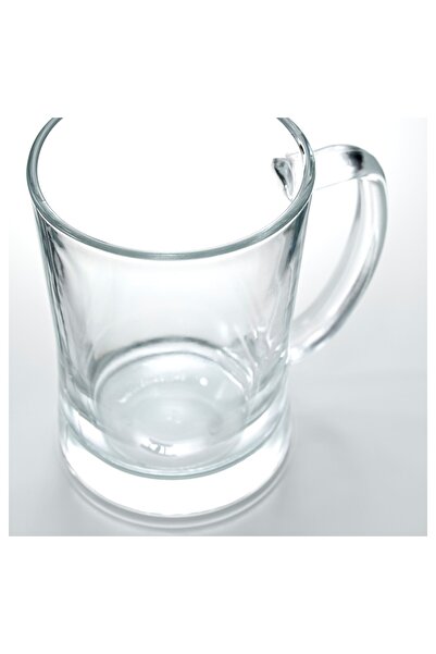 IKEA Bira Bardağı, Saydam Cam Kalın Yükseklik: 14 cm Hacim: 60 cl