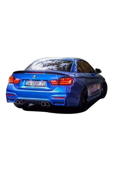 ps dizayn Bmw 4 Serisi F33 2013 Sonrası Cabrio M4 Spoiler  Uyumlu