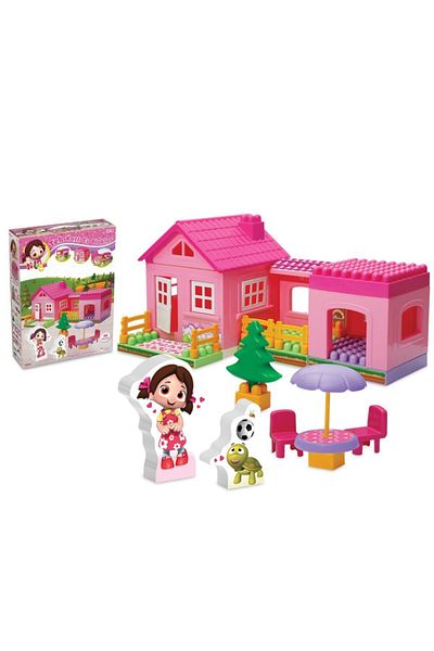 DEDE Niloya Single Storey House Blocks - House Sets - House Set - House Toys