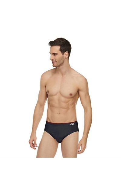 Tutku Elite Men's Thin Waist Belted Elestan Slip Panties 01351