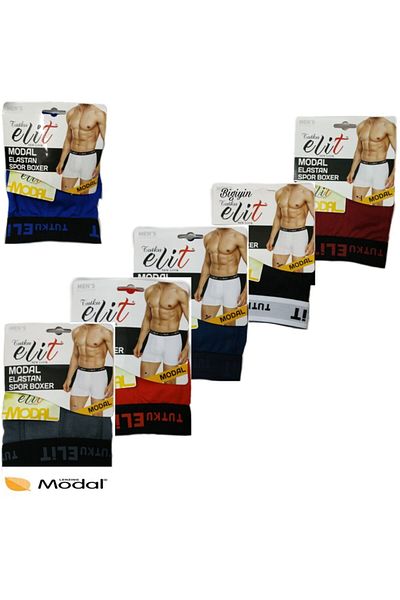 Tutku Elit Men's Sports Boxers - Modal Elestan Material