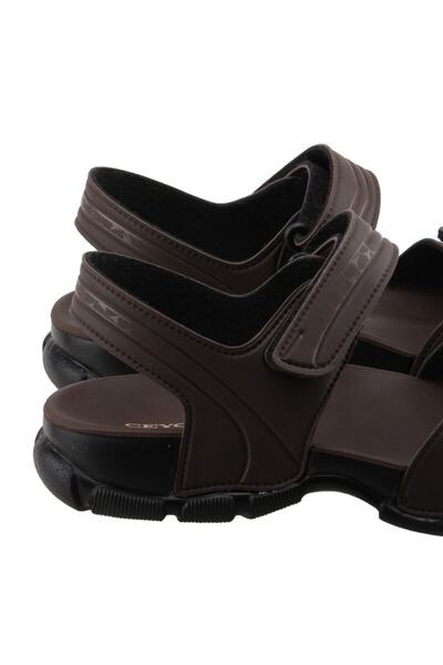Ceyo Men's Brown Riva Daily Anatomical Sandals