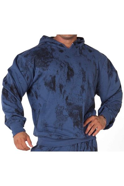 Big Sam Men's Hooded Sweatshirt Relaxed Fit Top 4582