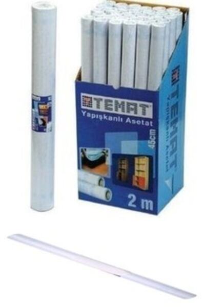 Temat Kendinden Yapışkanlı Asetat 45cmx2m Şeffaf (djfix) 1 Adet