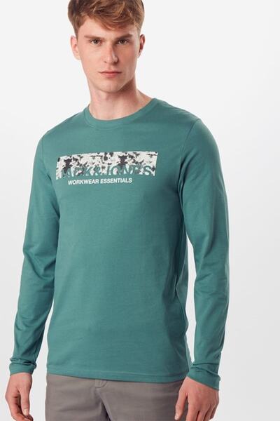 Jack & Jones Ανδρικό πράσινο μπλουζάκι