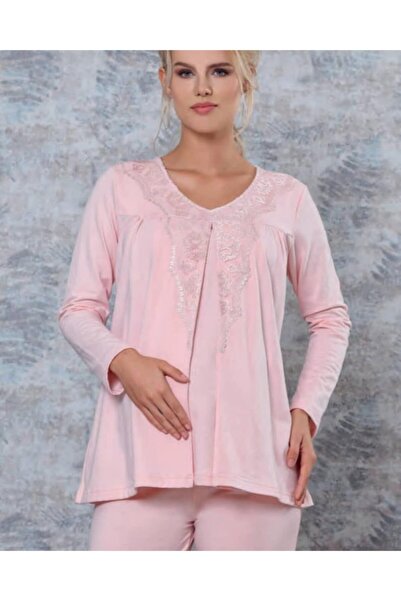 Tuba 8258 Pregnant Maternity A Pleat Maternity Pajamas