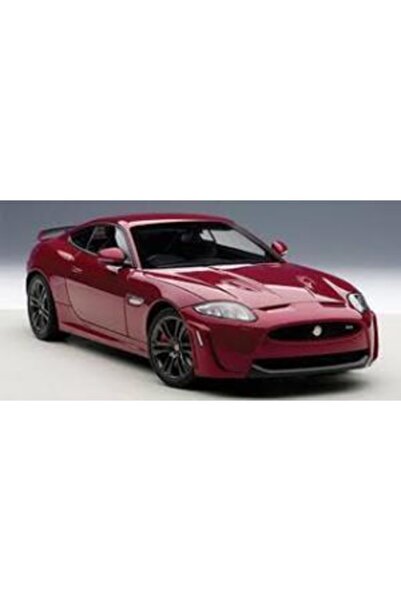 Burago Jaguar Xkr S Bordo 1:24 Model Araba