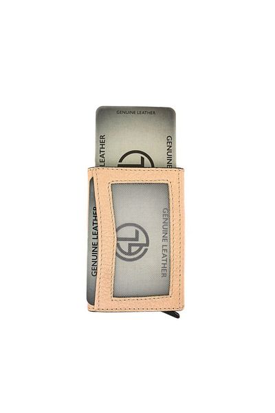 Modica Θήκη κάρτας Minimoon Genuine Leather Mechanism Powder
