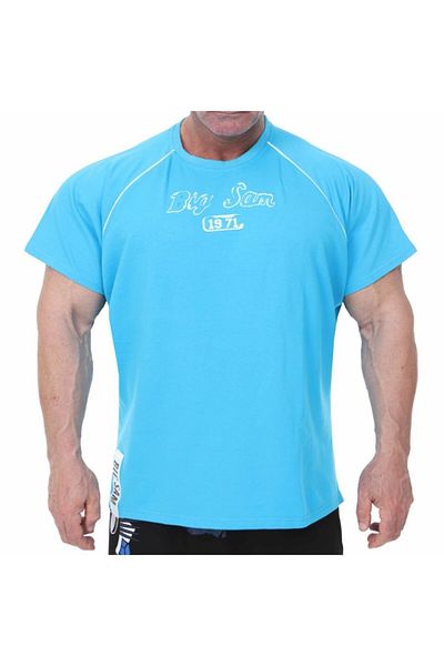 Big Sam Reglan Sleeve Cotton Training T-Shirt 3115