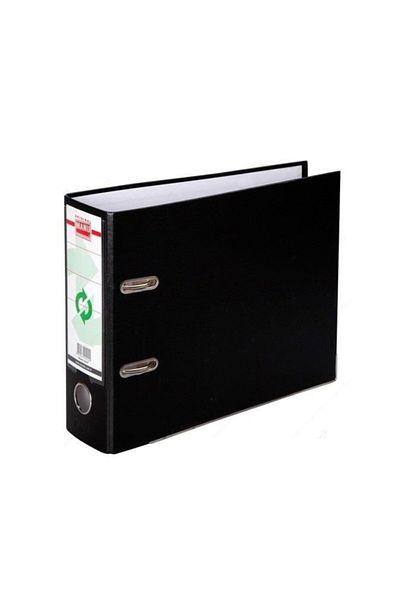 MANU 2037 Plastic Folder Telegraph Black20372095