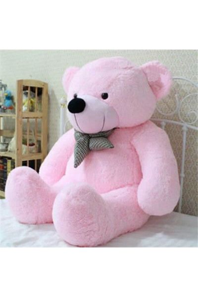 Kuki's Spielzeug Kuki Toy 130 Cm Pink Plush Bear