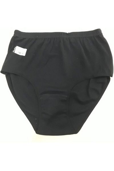 Tutku Γυναικεία κιλότα Kain Waist Bato 6 Pack Μαύρο