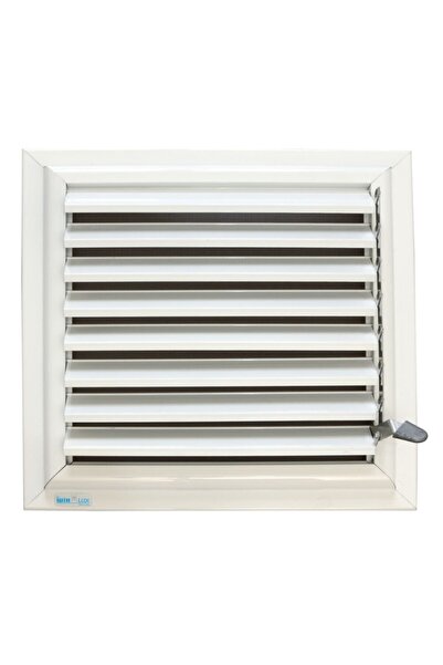 winlüx Alüminyum Banyo Wc Havalandırma Menfezi 36x36 Beyaz Seri