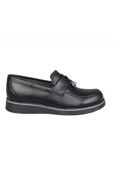 Bücür Ortopedi Men's Black Matte Shoes 3050 36-39