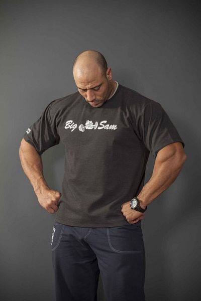 Big Sam Anthracite Wide Cut T-Shirt 2820