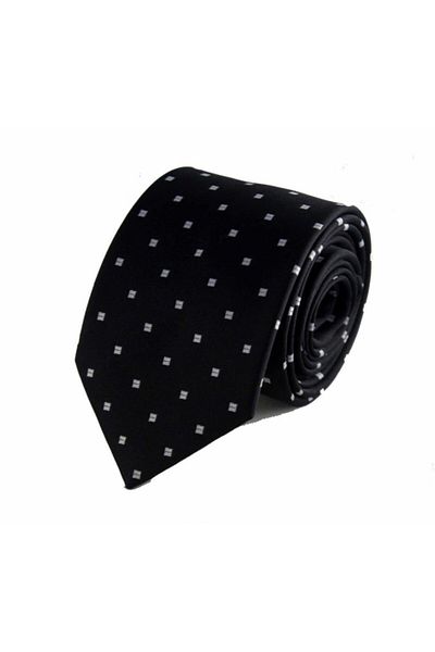 Brianze Black and White Tie Bjk-3