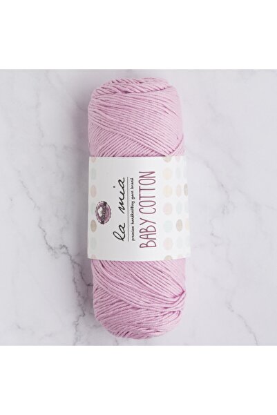 Lamia La Mia Baby Cotton Lila El Örgü Ipi - L042