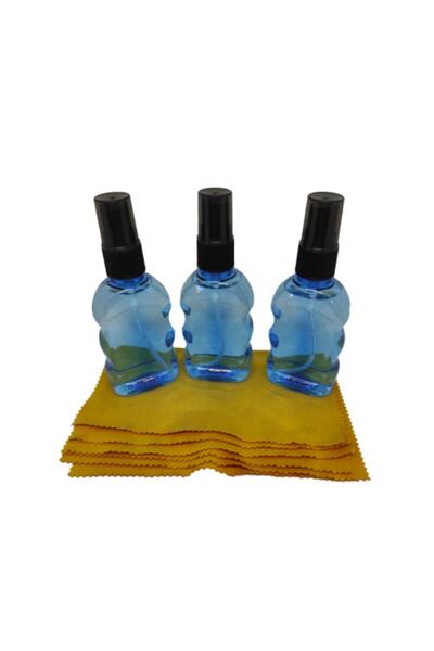 Cool Gözlük Temizleme Bezi - Gözlük Temizleme Spreyi (3 Lü Set)