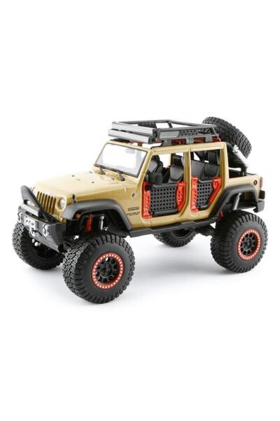 Maisto 2015 Model Jeep Wrangler Unlimited - 1/24 Brown