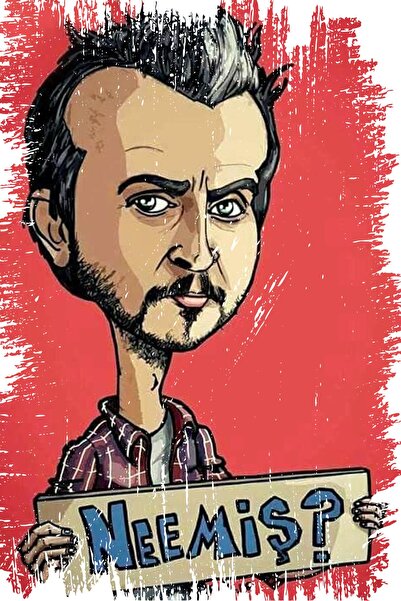 hediyeniburadabul Ρετρό ξύλινη αφίσα τοίχου