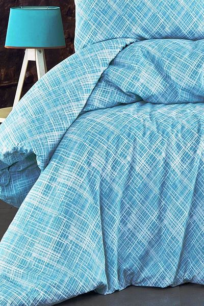 MAJESTE Diplomatic Home Gold Ranforce Duvet Cover Set Batik Series Crystal Pattern-1124 Mint