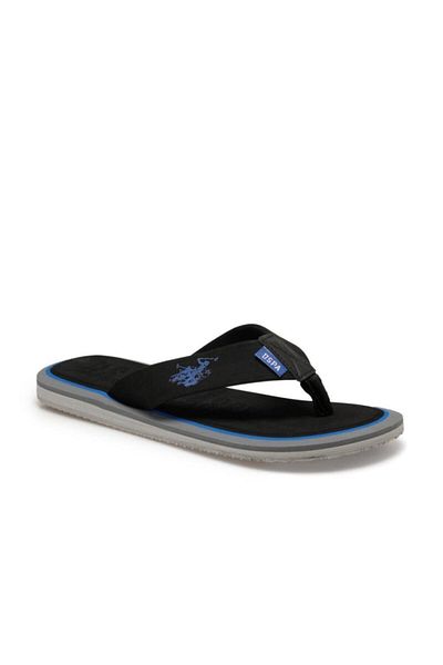 U.S. Polo Assn. U.S. Polo Vitus 2fx Black Men's Flip Flops
