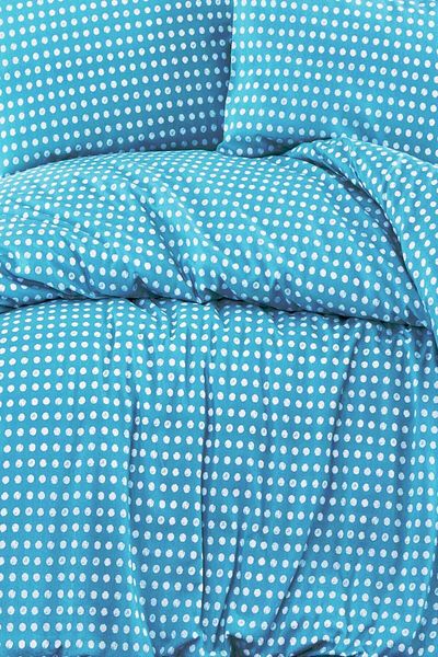 MAJESTE Diplomatic Home Gold Ranforce Duvet Cover Set Batik Series Polka Dot Pattern-1324 Mint
