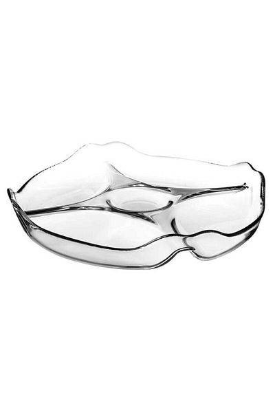Paşabahçe Patisserie Compartmented Plate 130mm 6 Pieces
