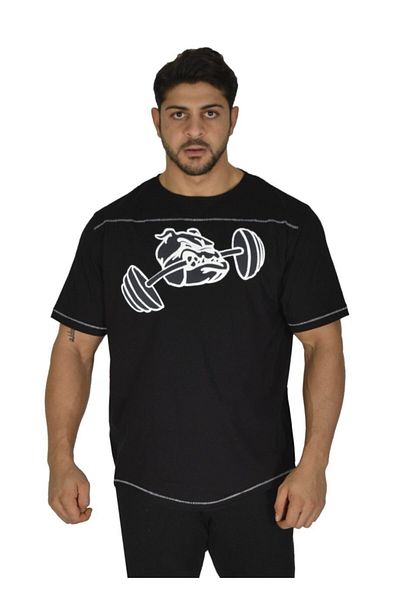 Big Sam Black Fitness T-shirt 3206