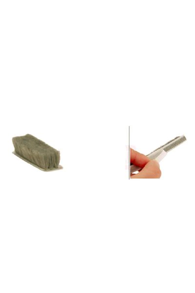 Azra 10 M. Self-Adhesive Glass Balcony-sliding Door Bristle Wick Base 6.7 Load8mm