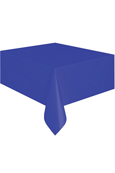 LOMİGA مفرش طاولة بلاستيك بلون أزرق كحلي - 120 × 180