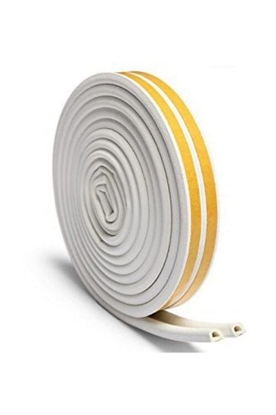 Universal Door And Window Adhesive Insulation Wick/Tape Rubber White (10 X 2) 20 M