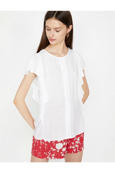 Koton Bluse mit Rüschendetail