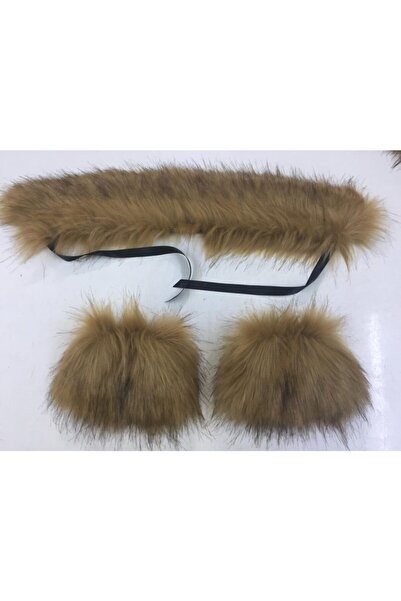 kurkyaka Imitasyon Kürk Yaka Ve Kolluk