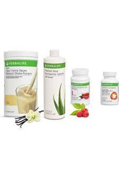 Herbalife Premıum Set V23 (vanilyalı Shake+aloe Konsantre+ Thermo+bitkisel Ça...