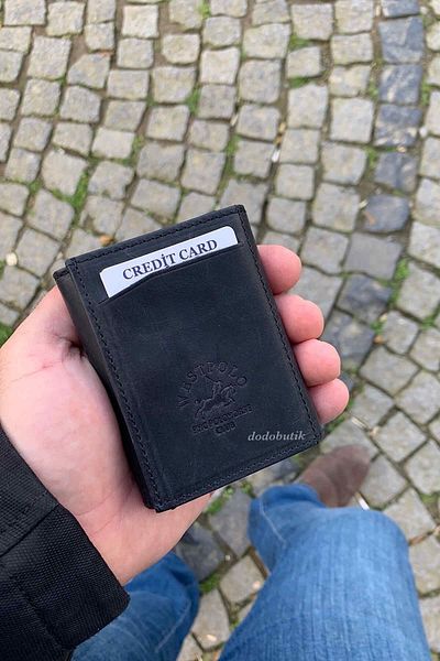 Dodo4men Genuine Leather Mechanism Wallet