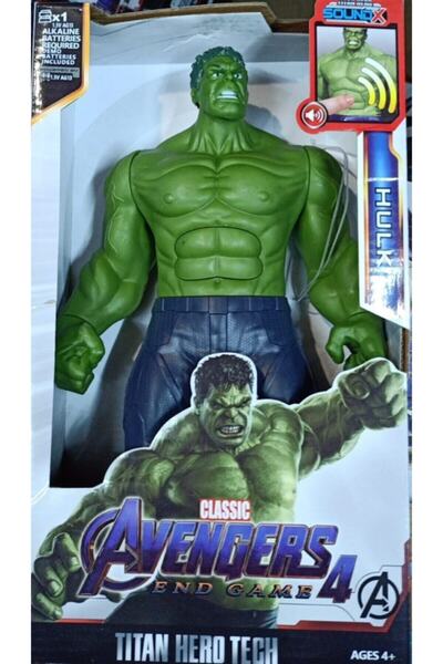 AVENGERS Marvel Avengers Hulk Yeşil Dev Adam Işıklı Ve Sesli Figür 29 cm