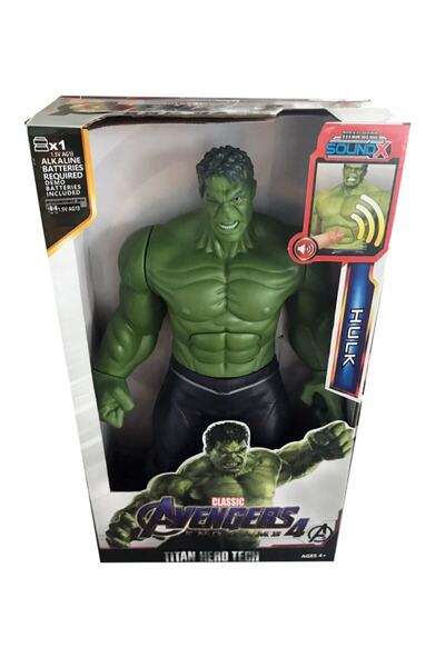 AVENGERS Marvel Avengers Hulk Yeşil Dev Adam Işıklı Ve Sesli Figür 29 cm