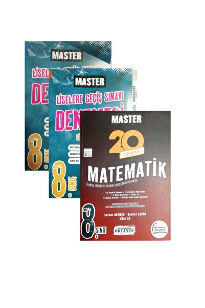 Okyanus Yayınları Okyanus Yay.8.sınıf Master Matematik Denemesi-2021-(okyanus...