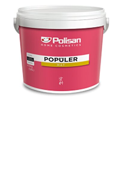 Polisan Popüler Plastik Boya 10 Kg / 5,85 Lt 066 Istanbul Beji Ci-6294