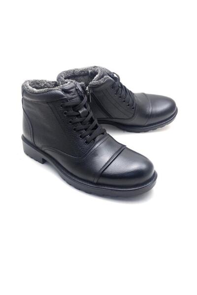 Derilax Ανδρικές μπότες από γνήσιο δέρμα Cold Proof Shearling