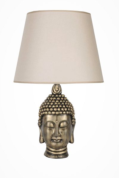 Qdec Gold Beige Modern Design Large Buddha Lampshade
