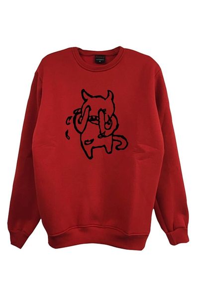 fame-stoned Radiohead Printed Sweatshirt