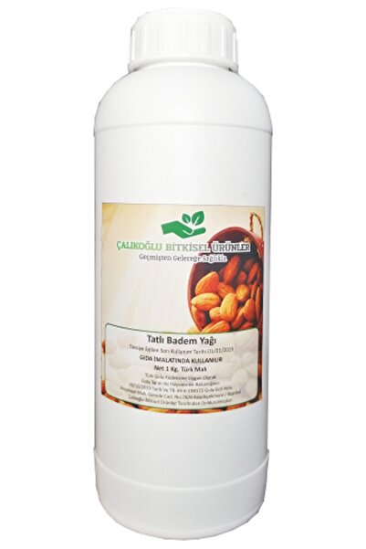 Çalıkoğlu Bitkisel Ürünler Tatlı Badem Yağı 1 kg