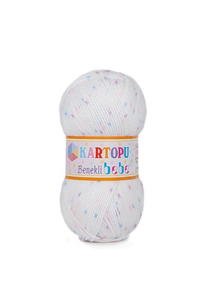 Kartopu Spotted Baby Knitted Ipi - Dress Wool