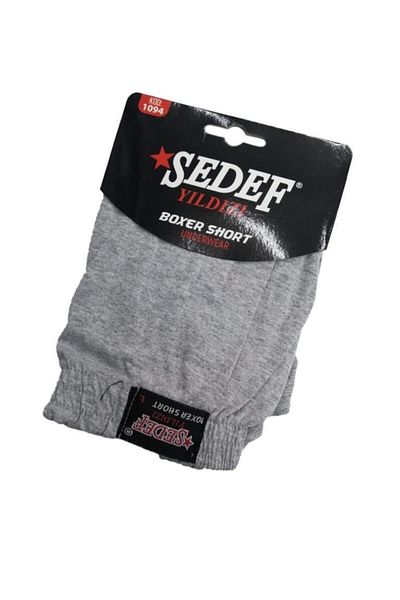 SEDEF YILDIZ 6 Pieces I Men's Combed Cotton Boxer Solid Color Boxer