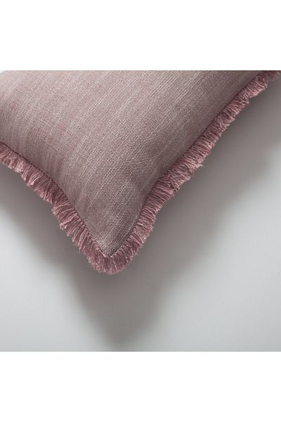 Fineroom Living " Soho " - Linen Tassel Throw Pillow 30x50 (Inner Pillow Included)